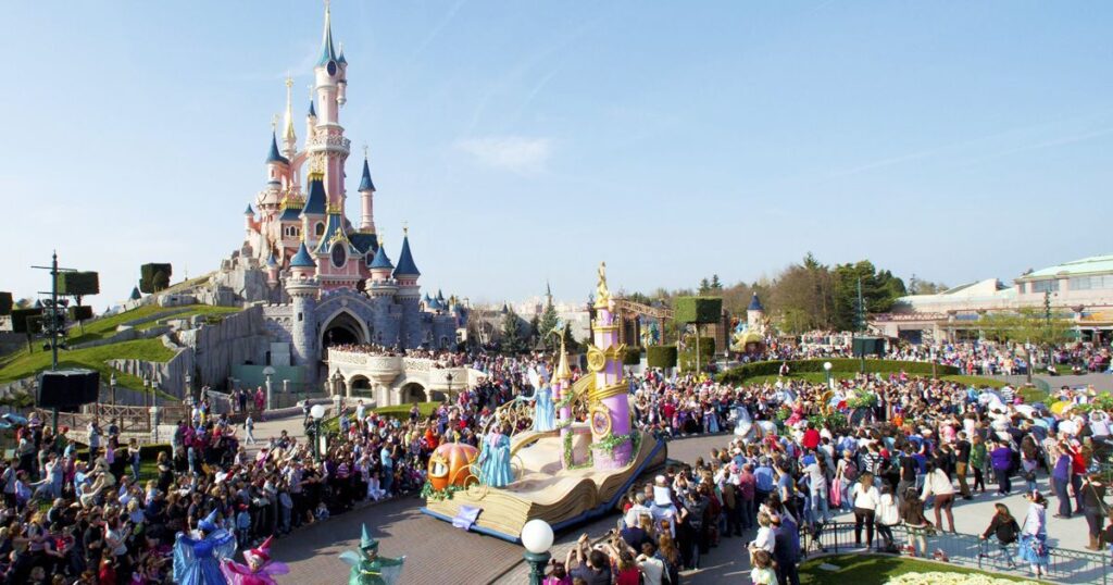 in viaggio a Disneyland Paris