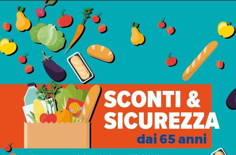 Progetto "Sconti e sicurezza" a cui partecipa Conad con sconti agli over 65