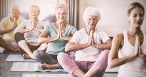 Esempio dei benefici dello yoga