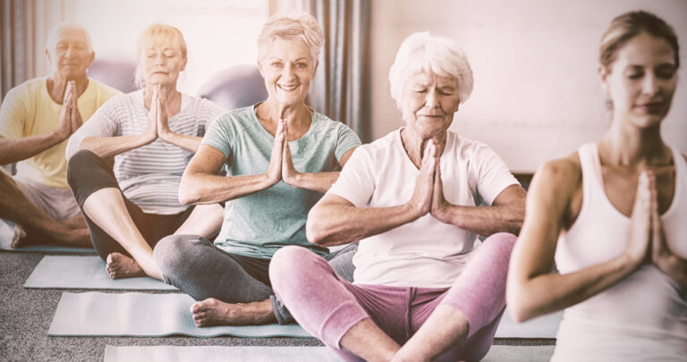 Esempio dei benefici dello yoga