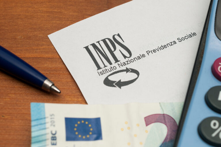 Logo Inps: esempio di reddito e pensione di cittadinanza
